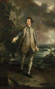 Sir Joshua Reynolds Captain the Honourable Augustus Keppel oil